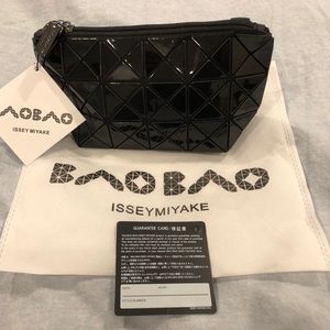 Issey Miyake baobao prism chain clutch NWT